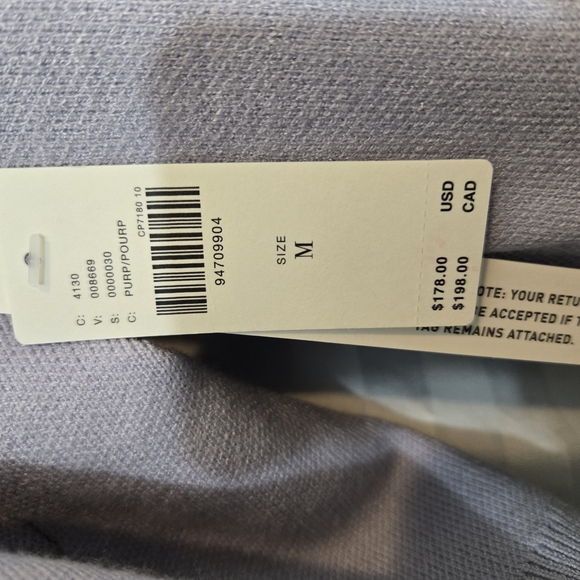 Anthropologie The Gemini Twofer Sweater+Dress Size Medium Purple New - Picture 7 of 10